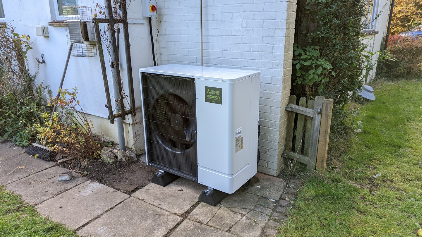 a picture of a Air Source Heat Pump